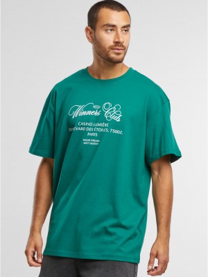 Тениска Winners Club Oversize Tee green XXL