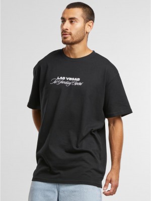 Тениска Gambling Capital Oversize Tee black XXL
