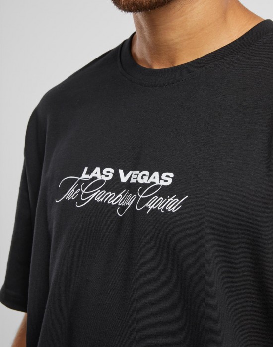 Тениска Gambling Capital Oversize Tee black XXL Тениска Gambling Capital Oversize Tee black XXL