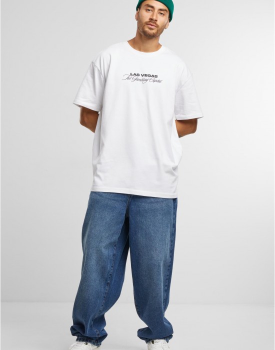 Тениска Gambling Capital Oversize Tee white XXL Тениска Gambling Capital Oversize Tee white XXL