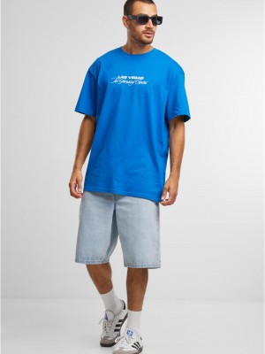 Тениска Gambling Capital Oversize Tee cobalt blue XXL
