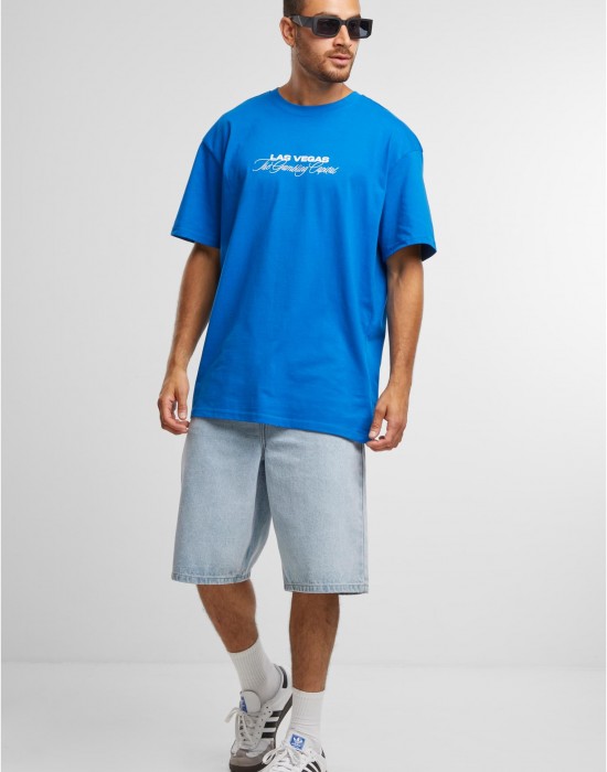 Тениска Gambling Capital Oversize Tee cobalt blue XXL Тениска Gambling Capital Oversize Tee cobalt blue XXL