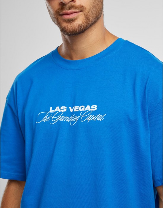 Тениска Gambling Capital Oversize Tee cobalt blue XXL Тениска Gambling Capital Oversize Tee cobalt blue XXL