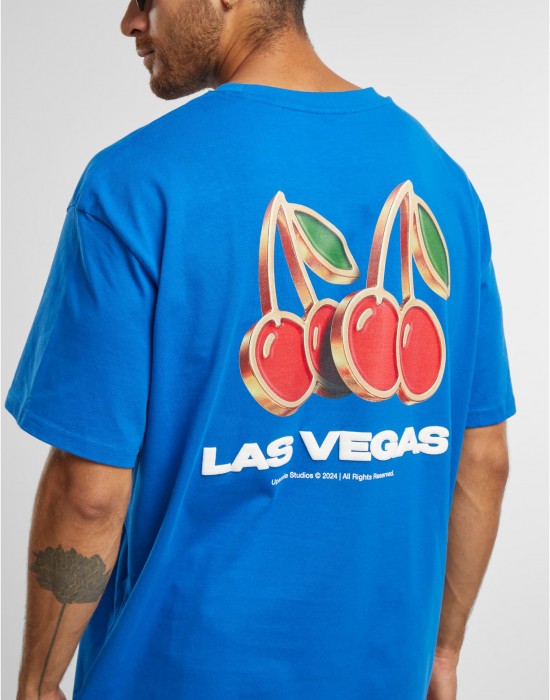 Тениска Gambling Capital Oversize Tee cobalt blue XXL Тениска Gambling Capital Oversize Tee cobalt blue XXL
