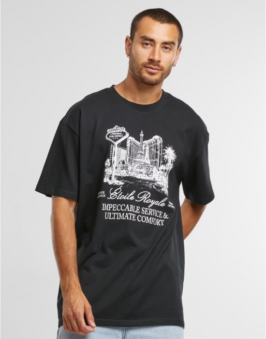 Тениска Etoile Royale Oversize Tee black XXL Тениска Etoile Royale Oversize Tee black XXL