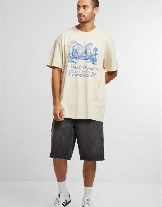 Тениска Etoile Royale Oversize Tee sand XXL Тениска Etoile Royale Oversize Tee sand XXL