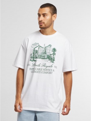 Тениска Etoile Royale Oversize Tee white XXL