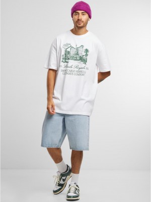 Тениска Etoile Royale Oversize Tee white XXL