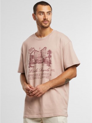 Тениска Etoile Royale Oversize Tee duskrose XXL