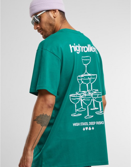 Тениска Highrollers Oversize Tee green XXL Тениска Highrollers Oversize Tee green XXL