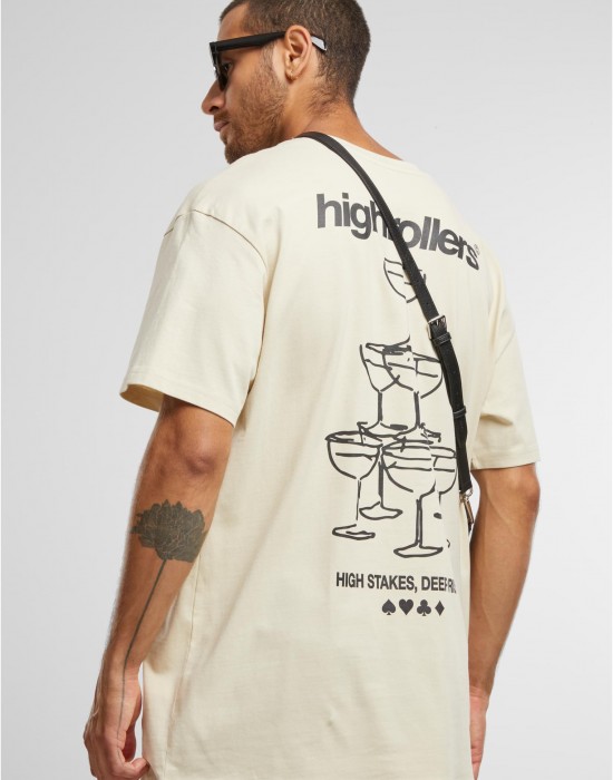 Тениска Highrollers Oversize Tee sand XXL Тениска Highrollers Oversize Tee sand XXL