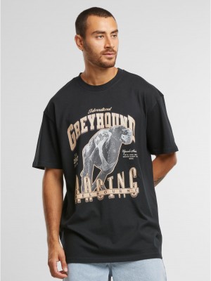 Тениска Greyhound Racing Oversize Tee black XXL