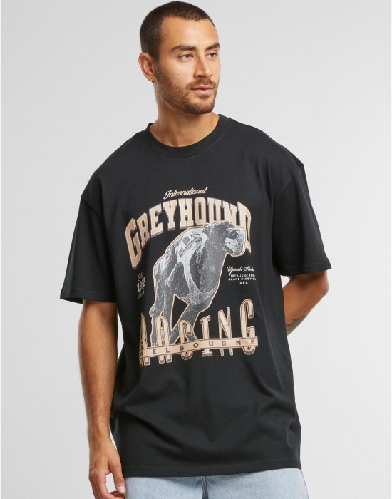 Тениска Greyhound Racing Oversize Tee black XXL