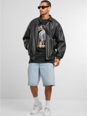 Тениска Greyhound Racing Oversize Tee black XXL