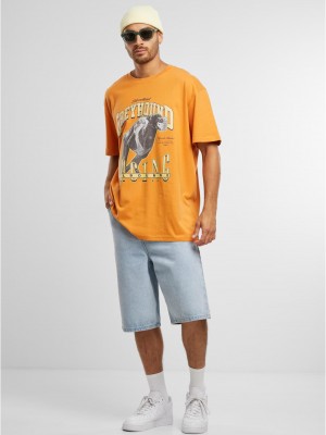 Тениска Greyhound Racing Oversize Tee forgottenorange XXL