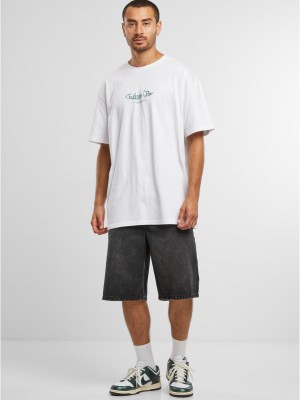 Тениска Pelea De Gallos Oversize Tee white XXL