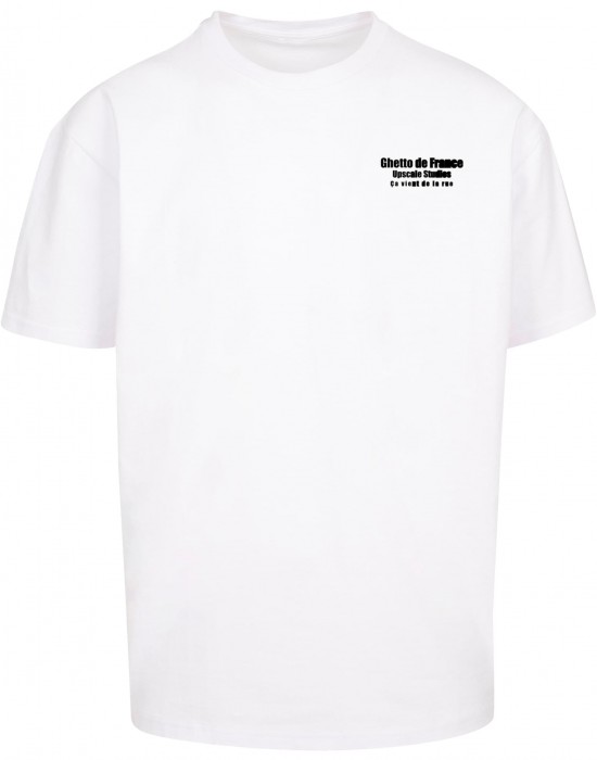 Тениска Ghetto de France Oversize Tee white XXL Тениска Ghetto de France Oversize Tee white XXL