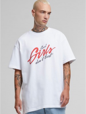 Тениска Good Girls Oversize Tee white XXL