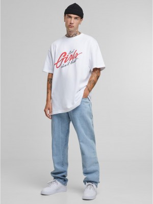 Тениска Good Girls Oversize Tee white XXL
