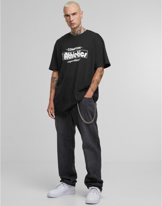 Тениска Compton Athletic Club Oversize Tee black XXL Тениска Compton Athletic Club Oversize Tee black XXL