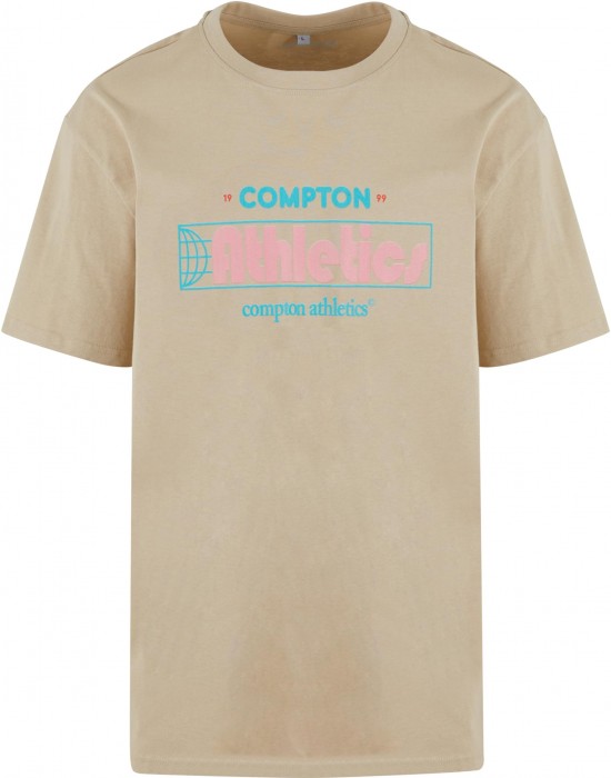 Тениска Compton Athletic Club Oversize Tee sand XXL Тениска Compton Athletic Club Oversize Tee sand XXL