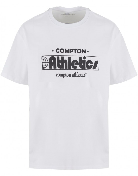 Тениска Compton Athletic Club Oversize Tee white XXL Тениска Compton Athletic Club Oversize Tee white XXL