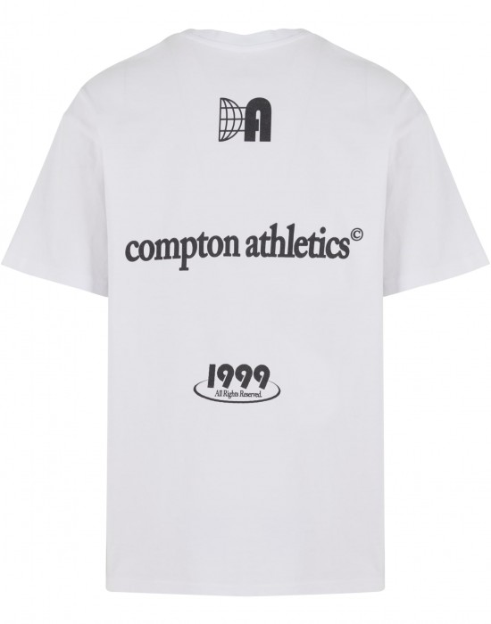 Тениска Compton Athletic Club Oversize Tee white XXL Тениска Compton Athletic Club Oversize Tee white XXL