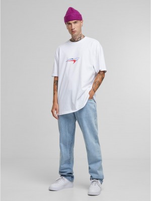 Тениска Boulevard Barb?s Oversize Tee white XXL