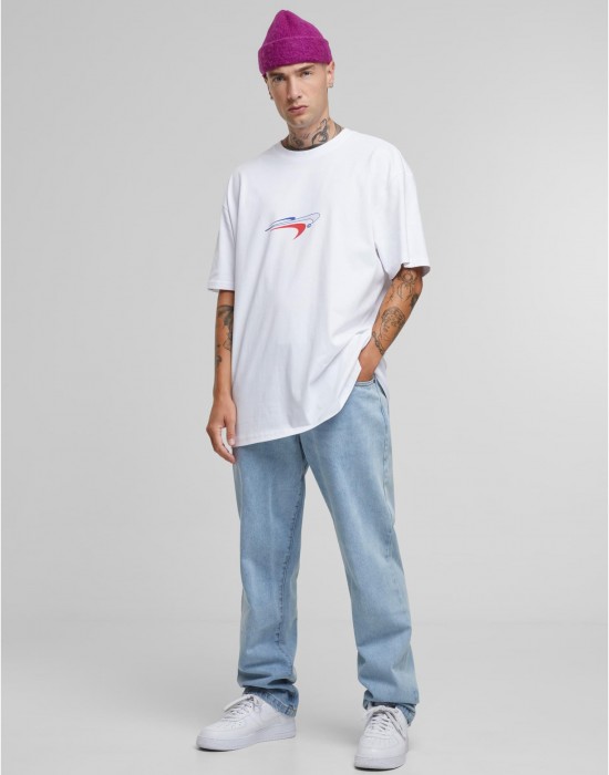 Тениска Boulevard Barb?s Oversize Tee white XXL Тениска Boulevard Barb?s Oversize Tee white XXL