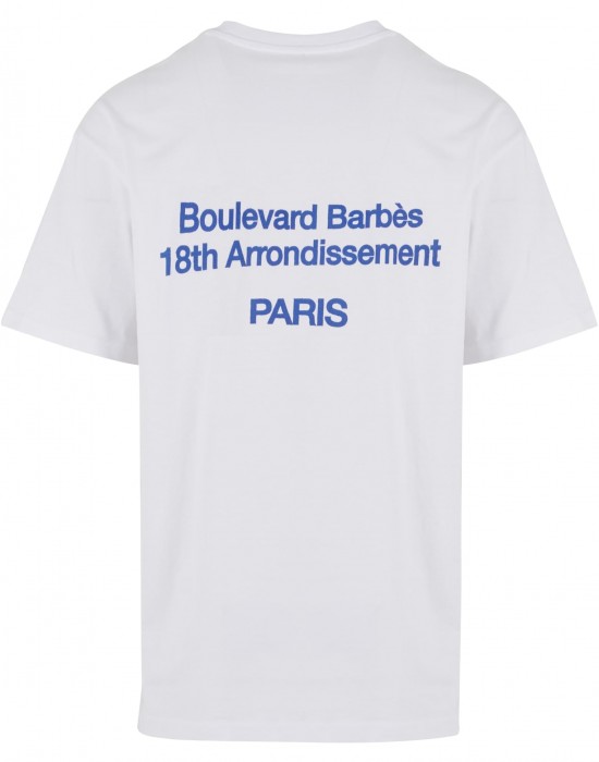 Тениска Boulevard Barb?s Oversize Tee white XXL Тениска Boulevard Barb?s Oversize Tee white XXL