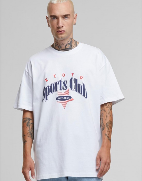 Тениска Kyoto Sports Club Oversize Tee white XXL Тениска Kyoto Sports Club Oversize Tee white XXL