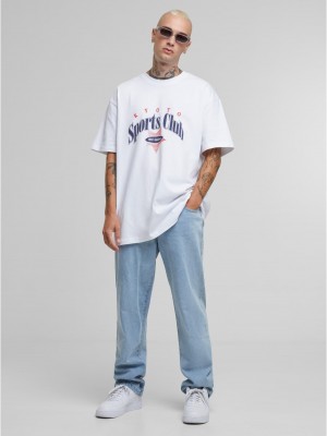 Тениска Kyoto Sports Club Oversize Tee white XXL