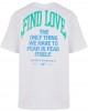 Тениска Find Love Oversize Tee white XXL Тениска Find Love Oversize Tee white XXL