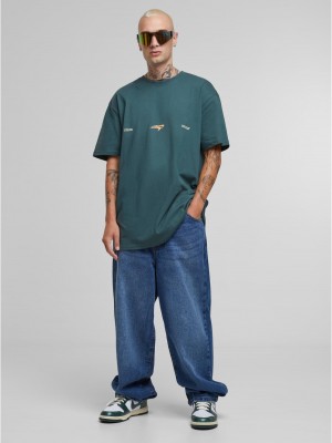 Тениска Find Love Oversize Tee bottlegreen XXL