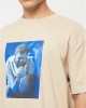 Тениска Post Malone Tracklist Oversize Tee wetsand XXL Тениска Post Malone Tracklist Oversize Tee wetsand XXL