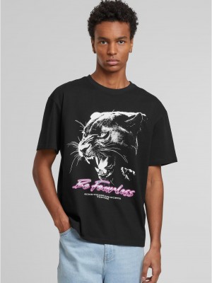 Тениска Be Fearless Oversize Tee black XXL
