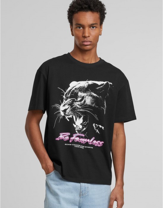 Тениска Be Fearless Oversize Tee black XXL Тениска Be Fearless Oversize Tee black XXL