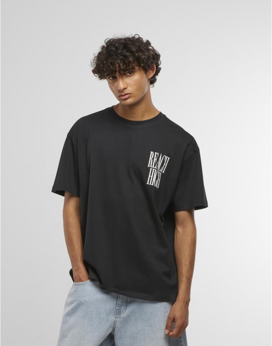 Тениска Reach High Oversize Tee black XXS Тениска Reach High Oversize Tee black XXS