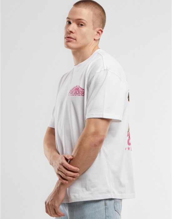 Тениска Paradise Land Oversize Tee white XXL Тениска Paradise Land Oversize Tee white XXL