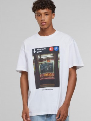 Тениска Memory Lane Oversize Tee white XXL