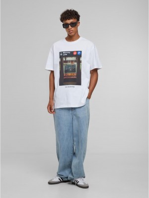 Тениска Memory Lane Oversize Tee white XXL