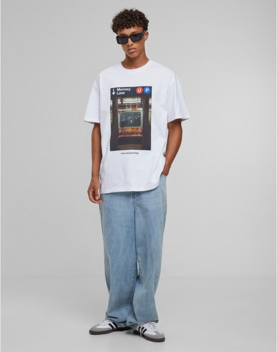 Тениска Memory Lane Oversize Tee white XXL Тениска Memory Lane Oversize Tee white XXL