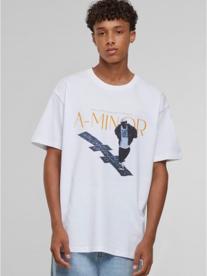 Тениска A-Minor Oversize Tee white XXL