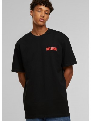Тениска Days Before Overize Tee black XXL