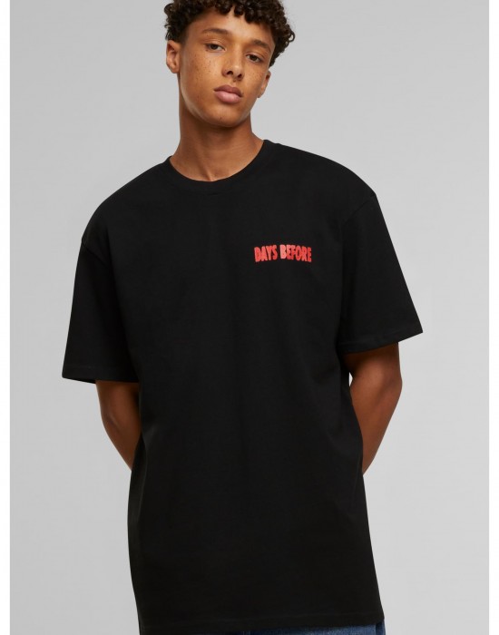 Тениска Days Before Overize Tee black XXL Тениска Days Before Overize Tee black XXL