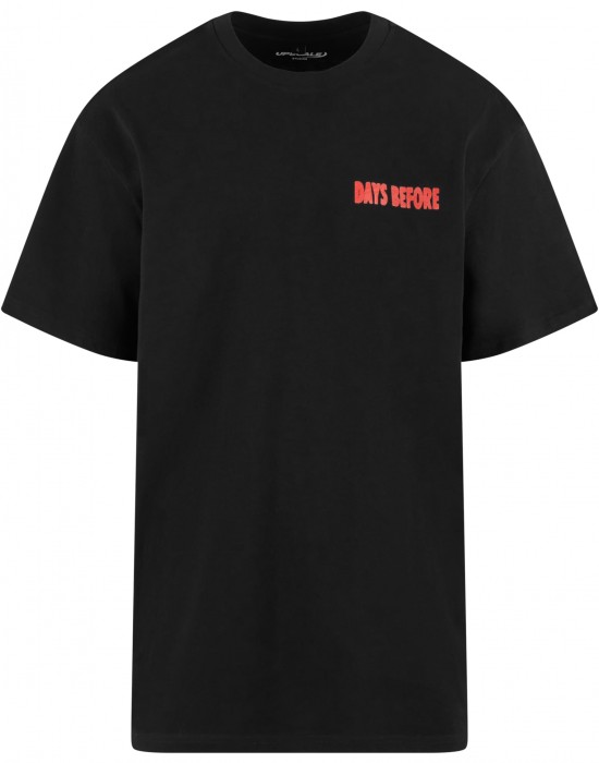 Тениска Days Before Overize Tee black XXL Тениска Days Before Overize Tee black XXL