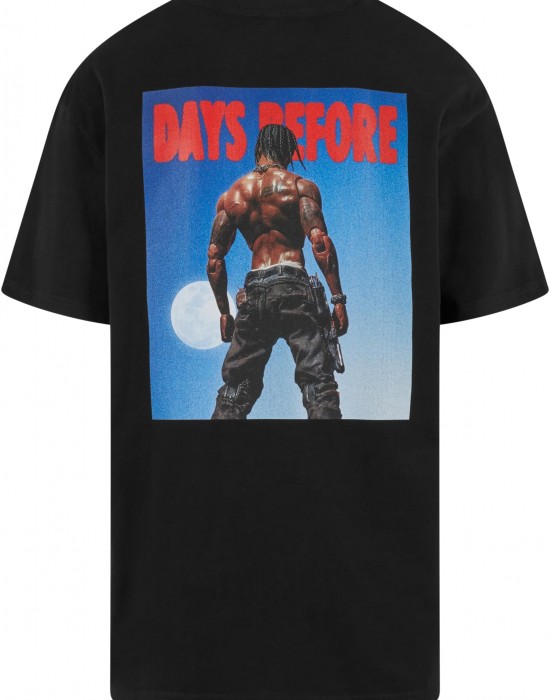 Тениска Days Before Overize Tee black XXL Тениска Days Before Overize Tee black XXL