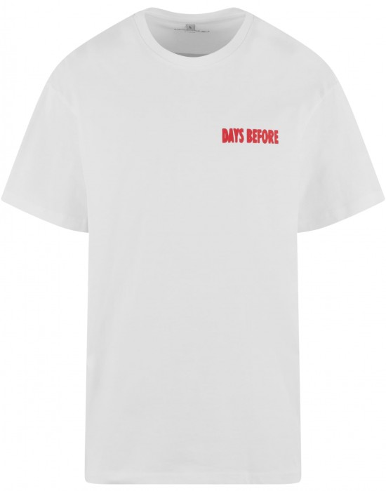 Тениска Days Before Overize Tee white XXL Тениска Days Before Overize Tee white XXL