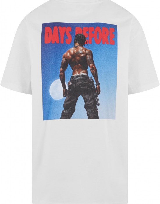 Тениска Days Before Overize Tee white XXL Тениска Days Before Overize Tee white XXL