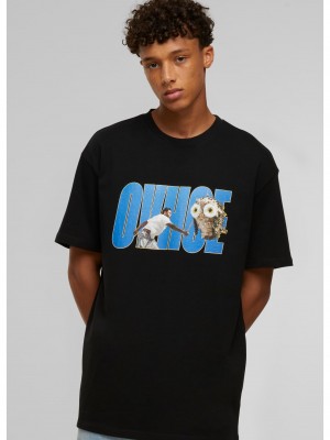 Тениска Ovhoe Oversize Tee black XXL